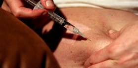 diabetic needle injection